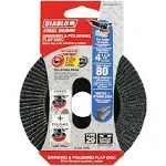 Diablo DCX045080N01F 80 Grit Type 29 Steel Demon Flap Disc 4-1/2 Dia. in.