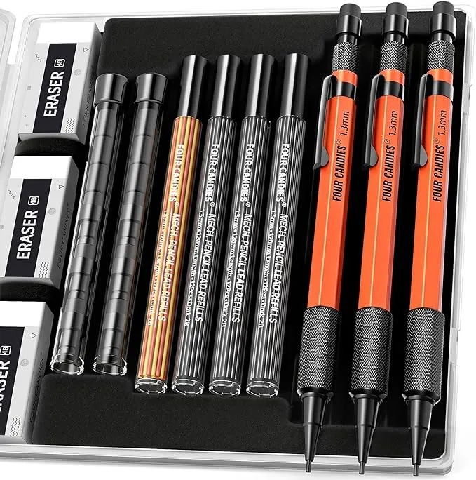 Four Candies Mechanical Pencil Set