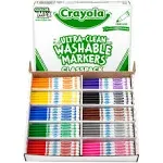 Crayola Classpack of 200 Washable Fine Line Markers