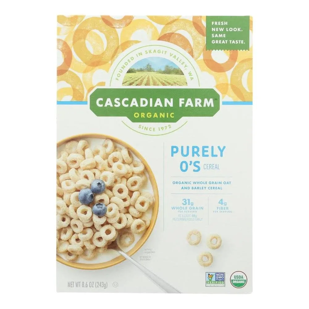 Cascadian Farm Organic Purely O's Cereal