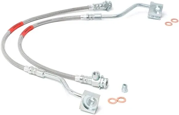 Brake Lines | Stainless | FR | 4-6" Lift | Ford Bronco/F-150 (80-96)