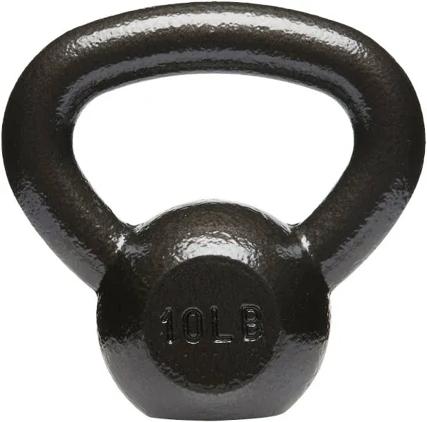 PRCTZ Solid Cast Iron Kettlebell, 15 LBS