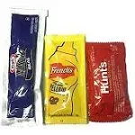 Mayo, Ketchup, &Amp; Mustard On-The-Go Condiment Combo - 25 Packets