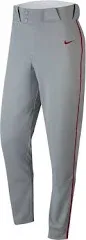 Nike Vapor Select Baseball Pants Grey  BQ6345-052 Mens L LARGE NEW