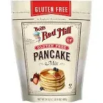 Bobs Red Mill Mix, Pan Cake, Gluten Free - 24 oz