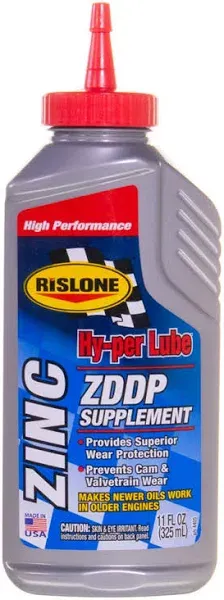 Rislone Hy-per Lube Zinc ZDdp Supplement