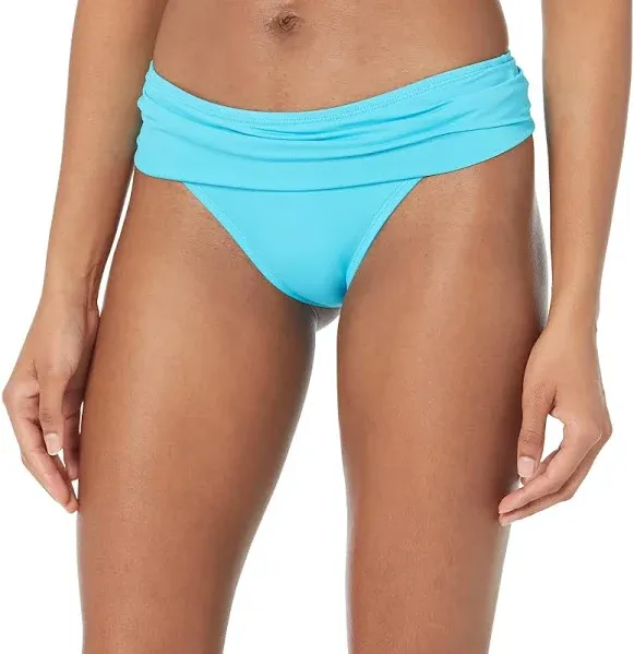 La Blanca Women's Island Goddess Shirred Band Hipster Bottom