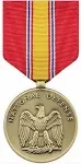 Full Size Medal: National Defense