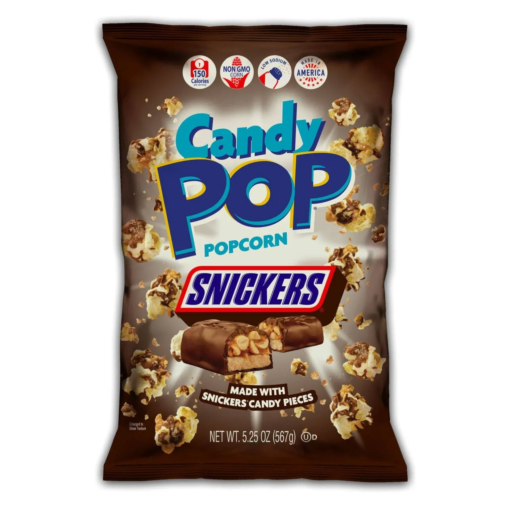 Candy Pop Popcorn Snickers