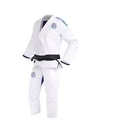 Essential Brazilian Jiu Jitsu BJJ Gi , White / 2