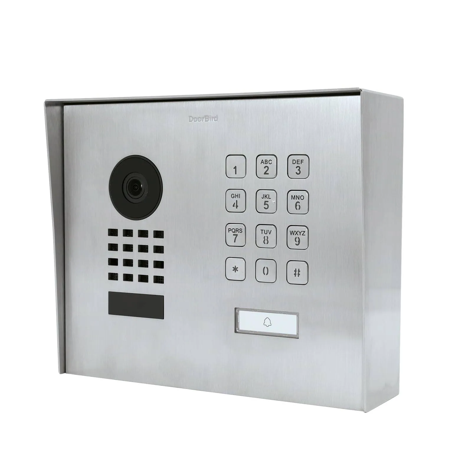 DoorBird IP Video Door Station D1101KH Modern, Surface-Mount, Stainless Steel V2A ...