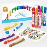 Shuttle Art Dot Markers, 15 Colors Washable Markers for Toddlers,Bingo Daubers S