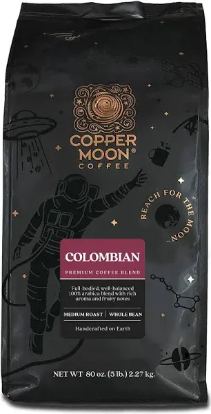 Copper Moon Single Origin Whole Bean Coffee, Ethiopian Blend (32 oz.)