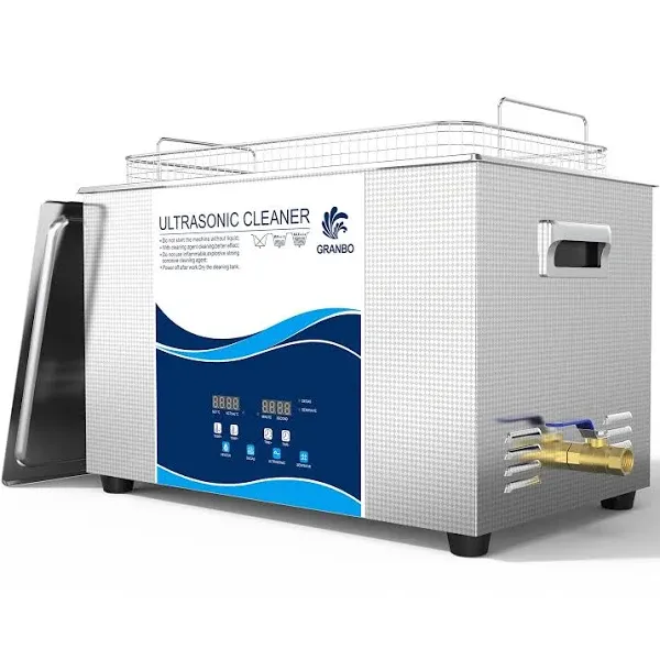 Ultrasonic Cleaner 30L 600W Jewelry Cleaner Ultrasonic Machine 40kHz with Hea...