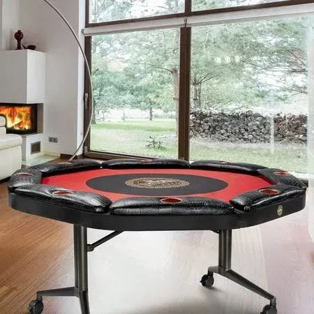 Triton Poker Classic Folding 8 Player Poker Table