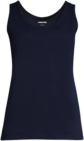 Lands' End Women's Cotton Tank Top