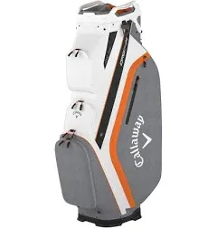 NEW Callaway Golf 2024 Org 14 M Violet Haze/Silver Heather Cart Golf Bag