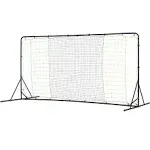 Franklin Sports Soccer Rebounder - Tournament Steel Soccer Rebounding Net - Perfect for Backyard Soccer Practice and Soccer Training – 12’ x 6’ & 6’ x 4’