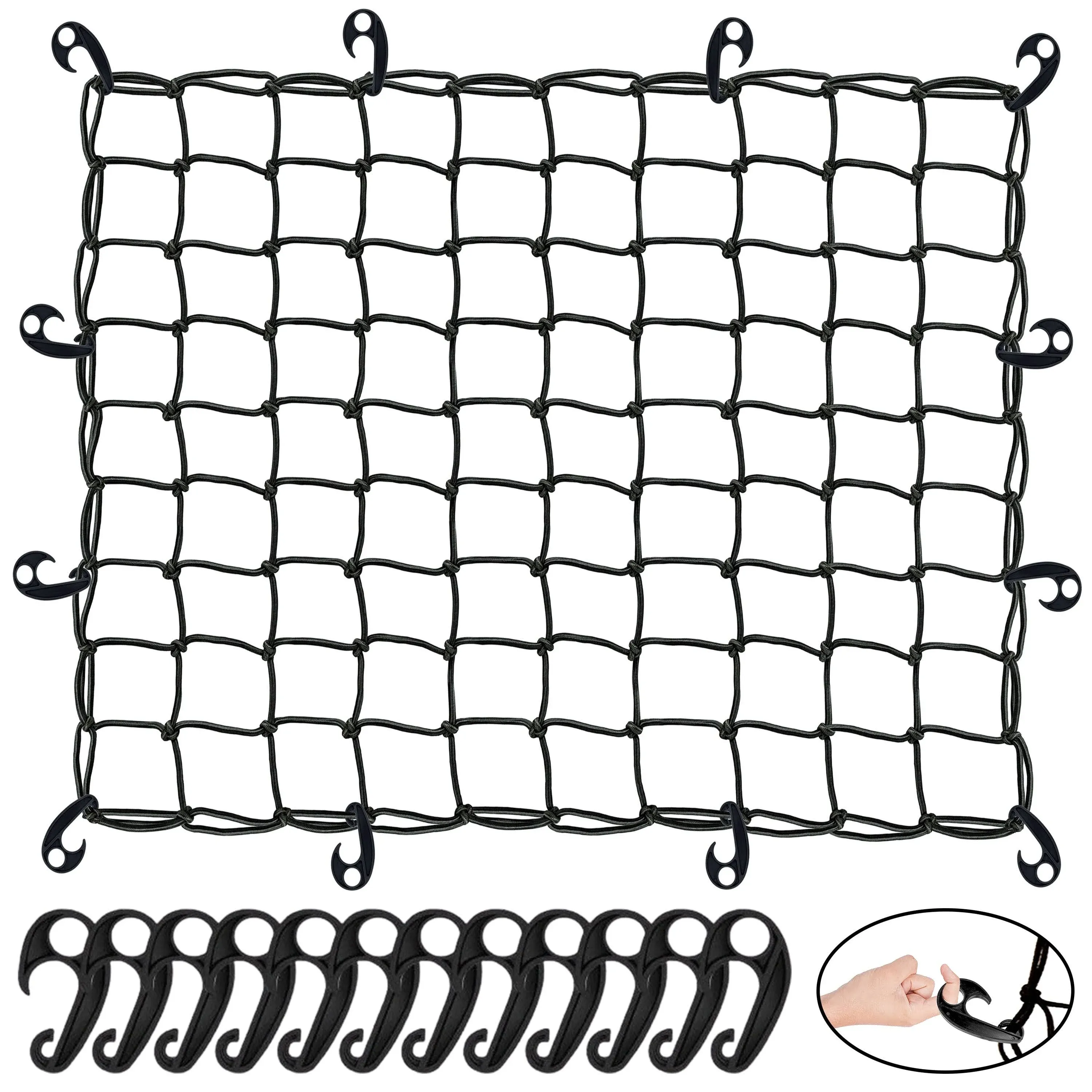 Heavy-Duty Stretch Bungee Nets | MOCKINS