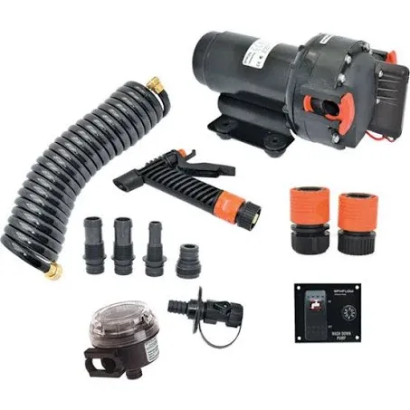 Johnson Pump 64534 Aqua Jet Wash Down 5.2 GPM Pump Kit-12V