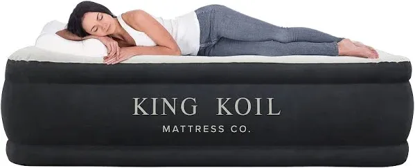 King Koil Luxury Air Mattress with Built-in High Pump