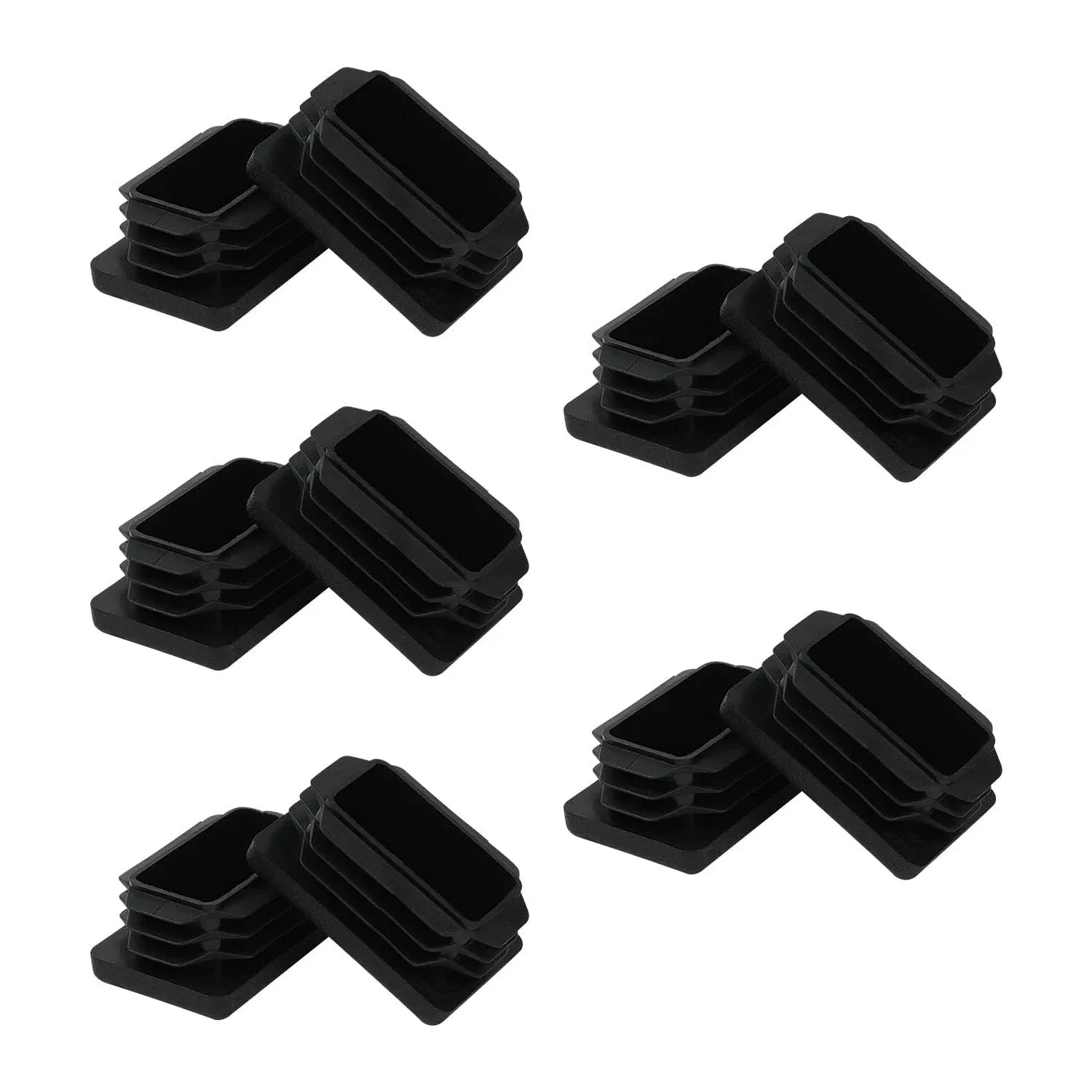 FiveEyes 1 x 1 1/2 Rectangle Tubing End Cap 10 Pack