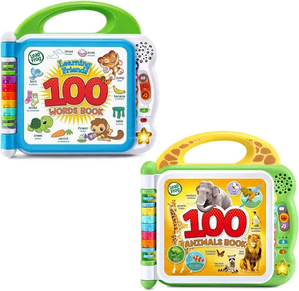 Leapfrog 100 Animals Book, Green