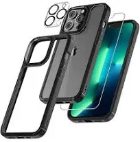 TAURI 5 in 1 Designed for iPhone 13 Pro Case + Screen Protector