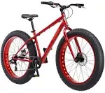 Mongoose Aztec Fat Tire Bicycle, Red