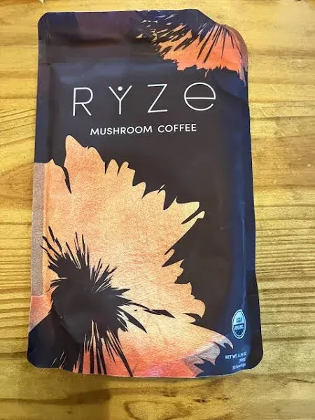 RYZE Organic Mushroom Coffee (30 Servings)