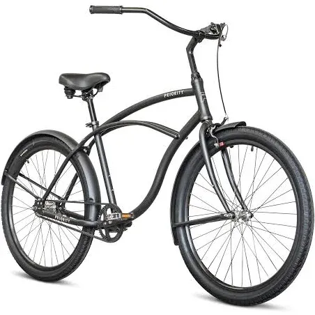 Priority Bicycles Coast Beach Cruiser Bike Charcoal