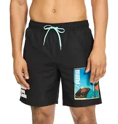 PUMA Men's Photoreal Volley Swim Board Short