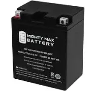 Mighty Max YTX14AH-BS 12V 12Ah Replacement Battery for Weize YTX14AH-BS  | eBay