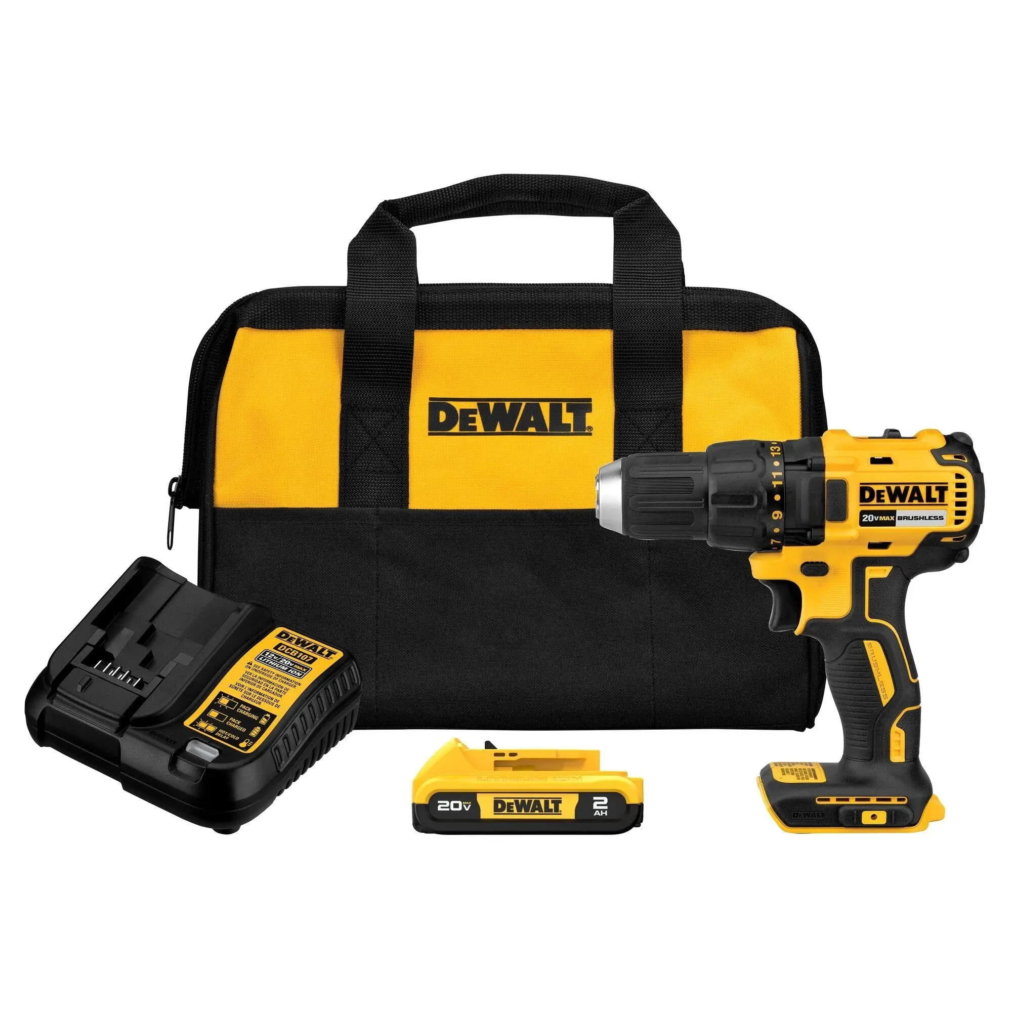 DeWalt DCD777D1 20V Max Xtreme Brushless 1/2 in. Cordless Drill Driver Kit