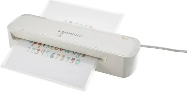 AB 9-Inch Thermal Laminator Machine, White