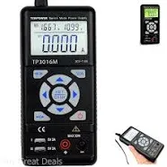 tekpower tp3016m portable handheld variable dc power supply with usb port, 0.3v