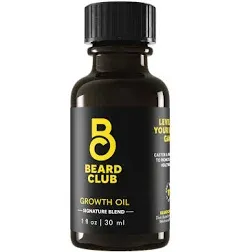 Beard Club Premium Beard Oil for Men - Natural Castor &amp; Sunflower Sandalwood