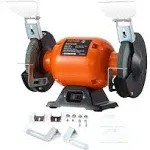 VEVOR 6 inch Single Speed Bench Grinder