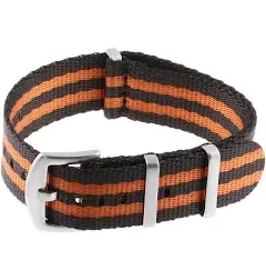 Seat Belt Bond NATO w/ Black Buckle | North Street Watch Co.