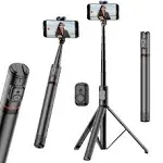 72&#034; Phone Tripod Selfie Stick Extendable Cell Phone Tripod Stand