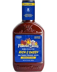 Famous Dave's BBQ Sauce Rich & Sassy