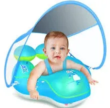 LAYCOL Swimming Ring Pool Float Baby Enhanced Edition Inflatable Age 0-2 yr