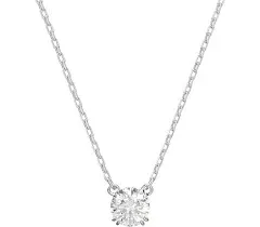 Swarovski Attract Soul Necklace, White, Rhodium Plated