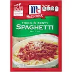 Mccormick Thick & Zesty Spaghetti Sauce Mix, 1.37 oz (Pack of 12)