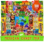 Mexican Candy Mix Assortment, Dulces mexicanos, Includes Vero mango, Salsaghetti, Peloneta, Pelon pelo rico, bulk candies, pulparindo, candy box variety pack