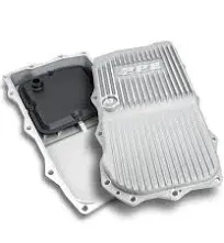 PPE Raw Aluminum Trans Pan For 2014+ Jeep Grand Cherokee/Dodge Durango 8-Speed