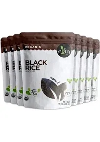 Elan Organic Ancient Black Rice Non-GMO Gluten-Free Vegan Kosher