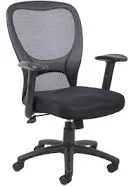 Global Industrial Mesh Task Chair with Adjustable T-Arms