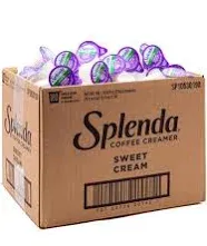 SPLENDA Single Serve Coffee Creamer Cups, Sugar Free Sweet Cream, 48 Count