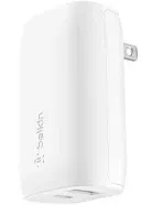 Belkin Boost Charge Dual Wall Charger with PPS 37W USB-C &amp; USB-A (WCB007dqWH)™